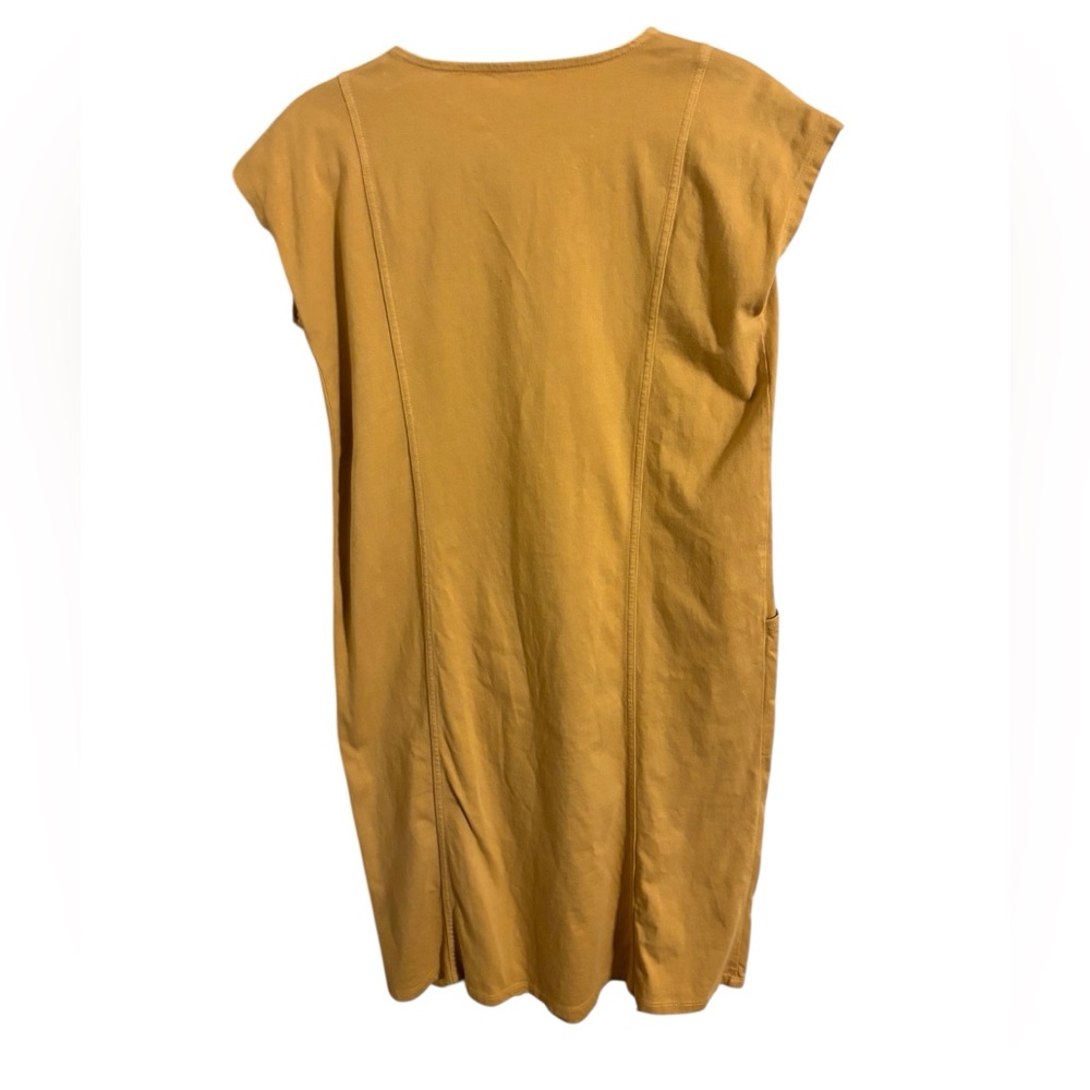 PureJill Easy Knit Two Pocket Dress Yellow XS - Picture 5 of 5